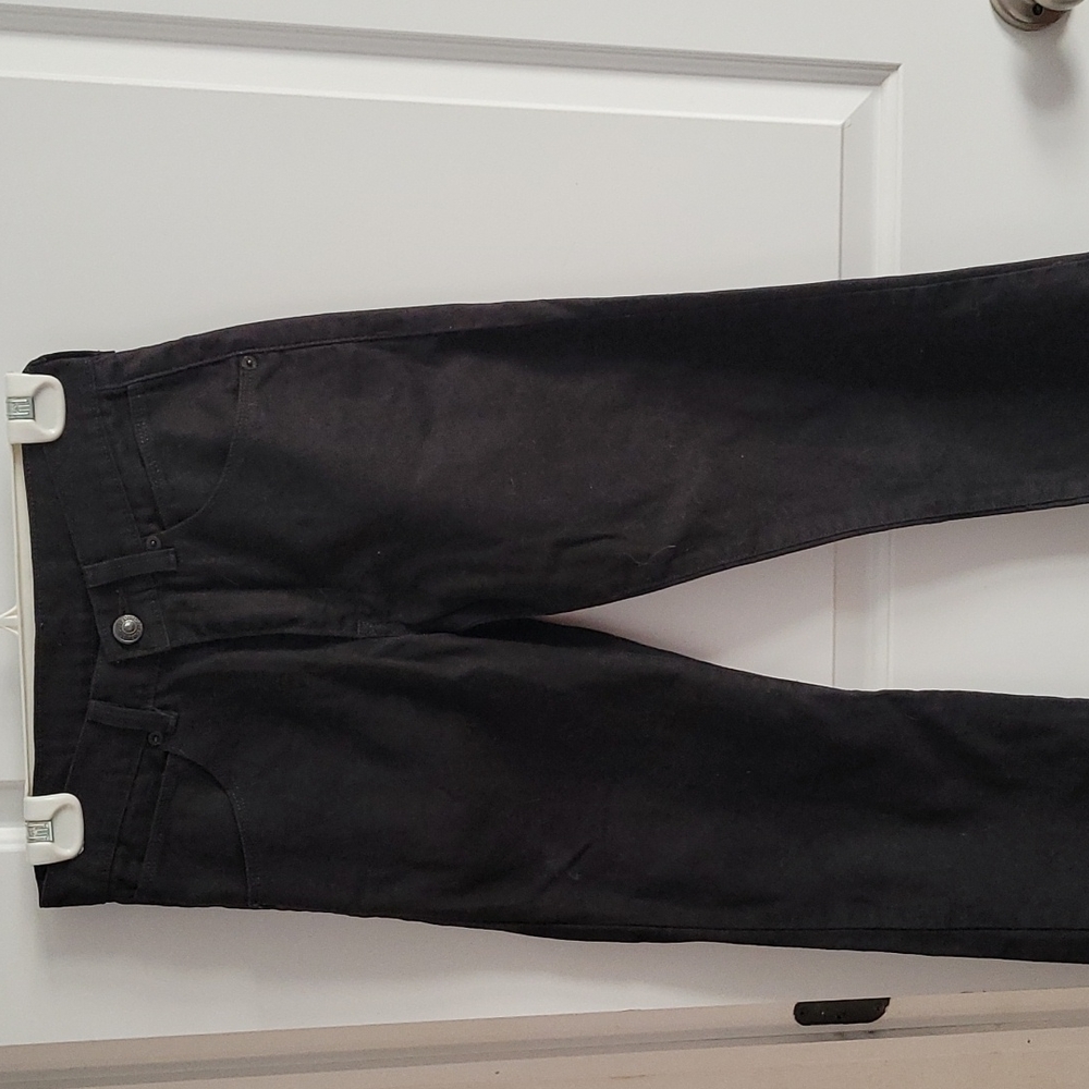 Boys Black Levi's 27x27